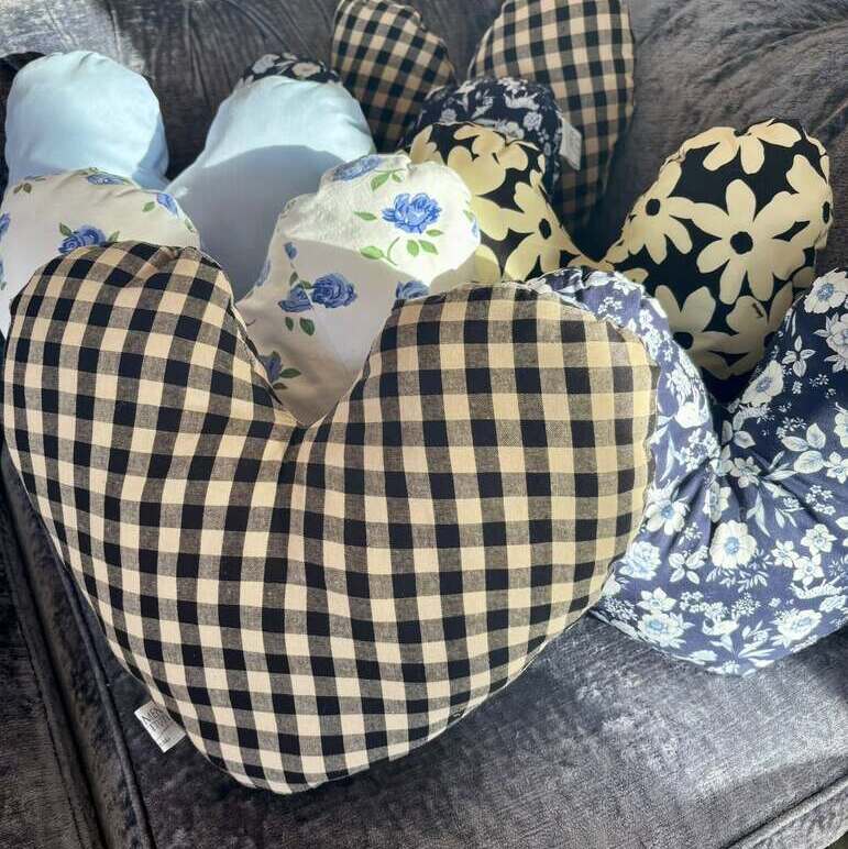 Heart Pillow A4 Pattern